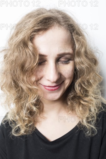 DEU Germany Germany Berlin Portrait of the member of the Russian punk band Pussy Riots Mascha Alechina for her book presentation 'Days of Uprising'