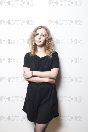 DEU Germany Germany Berlin Portrait of the member of the Russian punk band Pussy Riots Mascha Alechina for her book presentation 'Days of Uprising'