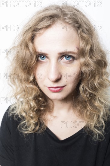 DEU Germany Germany Berlin Portrait of the member of the Russian punk band Pussy Riots Mascha Alechina for her book presentation 'Days of Uprising'