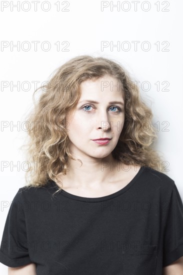 DEU Germany Germany Berlin Portrait of the member of the Russian punk band Pussy Riots Mascha Alechina for her book presentation 'Days of Uprising'