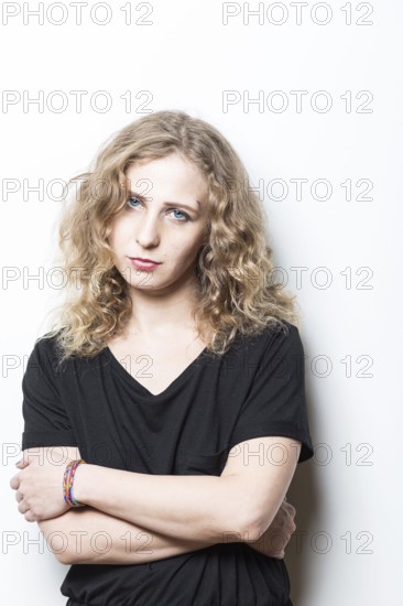 DEU Germany Germany Berlin Portrait of the member of the Russian punk band Pussy Riots Mascha Alechina for her book presentation 'Days of Uprising'