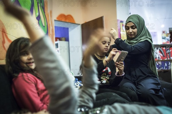 DEU Germany Germany Berlin The day centre for young girls, the Schilleria in Neukölln, which is threatened with closure