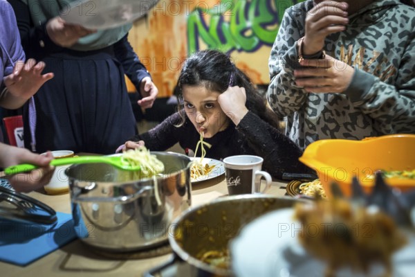 DEU Germany Germany Berlin The day centre for young girls, the Schilleria in Neukölln, which is threatened with closure