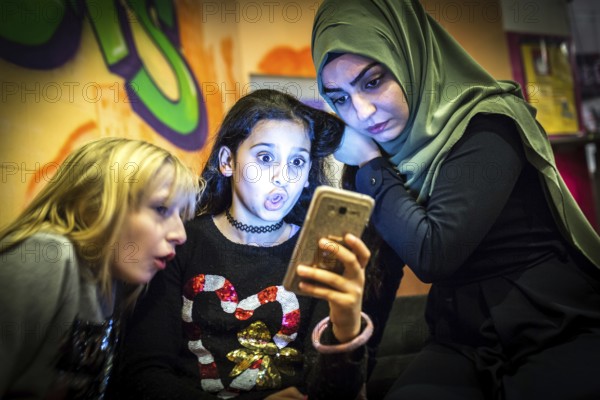 DEU Germany Germany Berlin The day centre for young girls, the Schilleria in Neukölln, which is threatened with closure