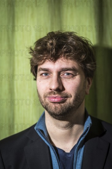 DEU Germany Germany Berlin Green Party MP Stefan Gelbhaar in his party's office in Prenzlauer Berg