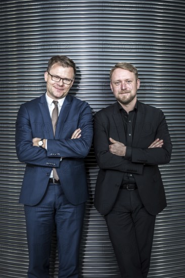 DEU Germany Germany Berlin The parliamentary directors of the Left Party, Jan Korte, and Karsten Schneider, SPD, in an interview