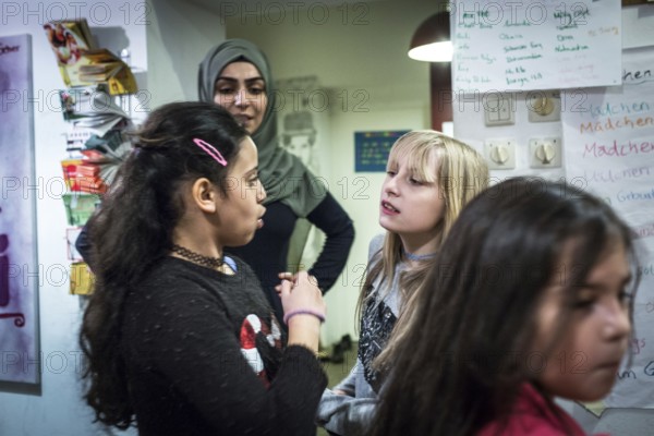 DEU Germany Germany Berlin The day centre for young girls, the Schilleria in Neukölln, which is threatened with closure