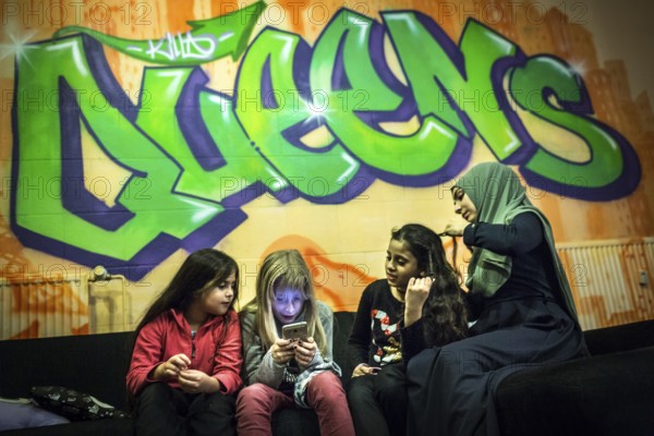 DEU Germany Germany Berlin The day centre for young girls, the Schilleria in Neukölln, which is threatened with closure