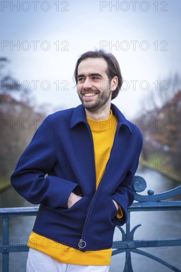 DEU Germany Germany Berlin Portrait of the musician Matti Gajek in Neukölln