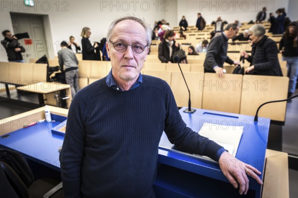 DEU Germany Germany Berlin Impressions from Humboldt University Unter den Linden.portrait of Professor Jörg Barberowski