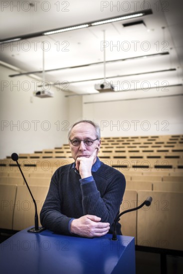 DEU Germany Germany Berlin Impressions from Humboldt University Unter den Linden.portrait of Professor Jörg Barberowski