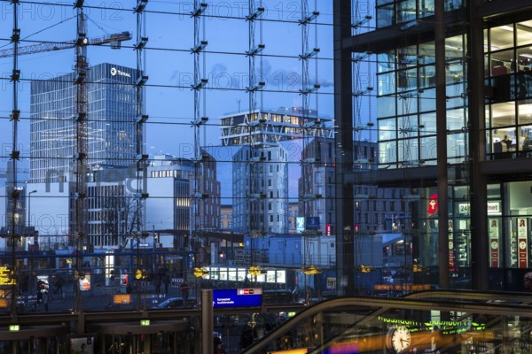 DEU Germany Germany Berlin View of the neighbourhood under construction north of the main railway station