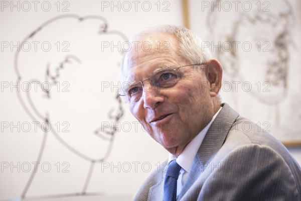 DEU Germany Germany Berlin The President of the Bundestag Wolfgang Schäuble, CDU, in the Reichstag building