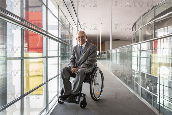 DEU Germany Germany Berlin The President of the Bundestag Wolfgang Schäuble, CDU, in the Reichstag building