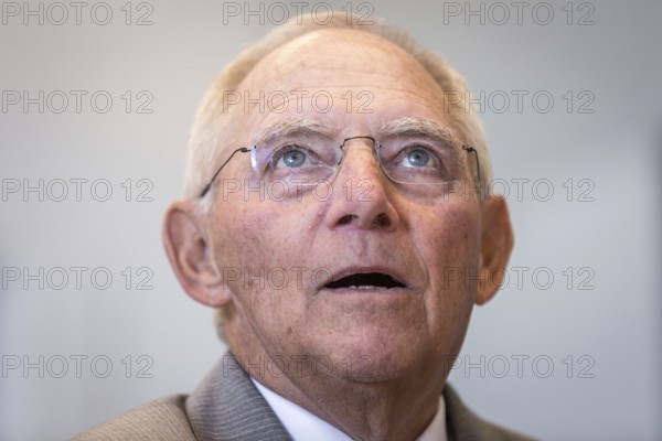 DEU Germany Germany Berlin The President of the Bundestag Wolfgang Schäuble, CDU, in the Reichstag building