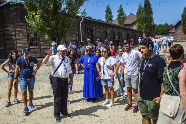 POL Poland Poland Auschwitz Guided tour of the memorial site of the former Auschwitz concentration camp