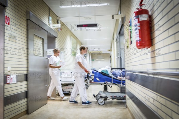 DEU Germany Germany Berlin Scenes in the emergency room of Gertrauden Hospital