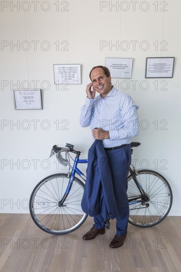 DEU Germany Germany Berlin Portraits of Jochen Wermuth, a financial expert and major donor to the Green Party