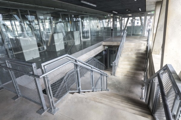 DEU Germany Germany Berlin Interior views of the new building of the daily newspaper die Taz in Friedrichstrasse