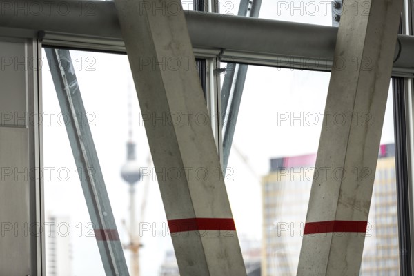 DEU Germany Germany Berlin Interior views of the new building of the daily newspaper die Taz in Friedrichstrasse