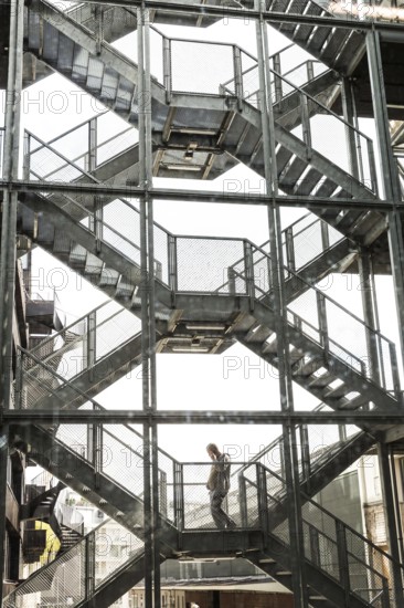 DEU Germany Germany Berlin Interior views of the new building of the daily newspaper die Taz in Friedrichstrasse