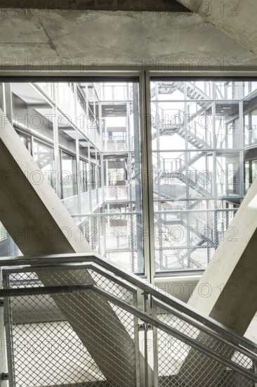 DEU Germany Germany Berlin Interior views of the new building of the daily newspaper die Taz in Friedrichstrasse