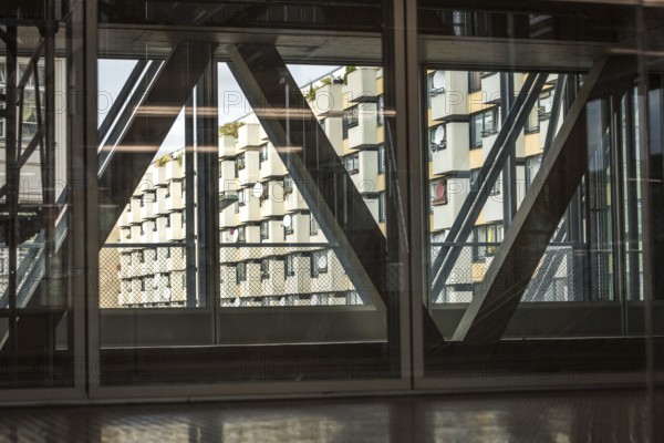 DEU Germany Germany Berlin Interior views of the new building of the daily newspaper die Taz in Friedrichstrasse