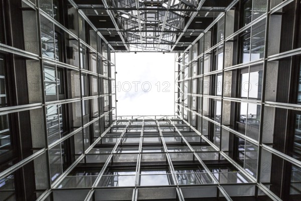 DEU Germany Germany Berlin Interior views of the new building of the daily newspaper die Taz in Friedrichstrasse