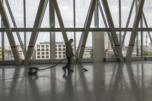 DEU Germany Germany Berlin Interior views of the new building of the daily newspaper die Taz in Friedrichstrasse