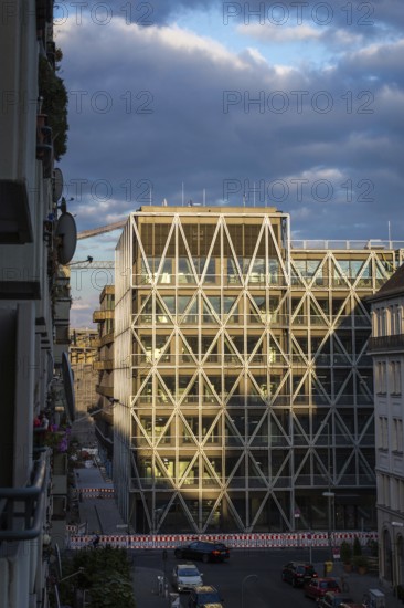 DEU Germany Germany Berlin Exterior view of the new building of the daily newspaper, the taz, on Friedrichstrasse