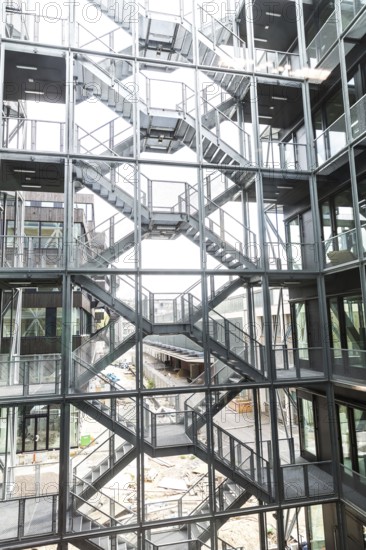 DEU Germany Germany Berlin Interior views of the new building of the daily newspaper die Taz in Friedrichstrasse