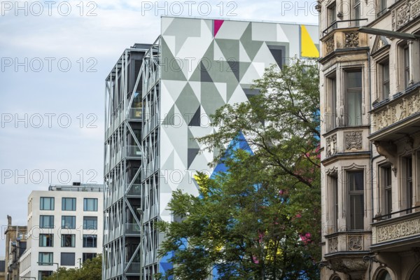 DEU Germany Germany Berlin View of the new building of the taz, die tageszeitung, in Friedrichsstrasse