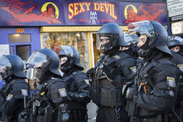 DEU Germany Germany Hamburg Protests in front of and during the 'Welcome to hell' demonstration in the run-up to the G20 summit