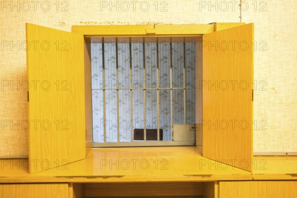 DEU Germany Germany Berlin Open day at the Hohenschönhausen Memorial, the former State Security prison.interrogation room