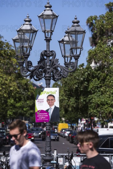 DEU Germany Germany Berlin Election posters on Wilmersdorfer Strasse