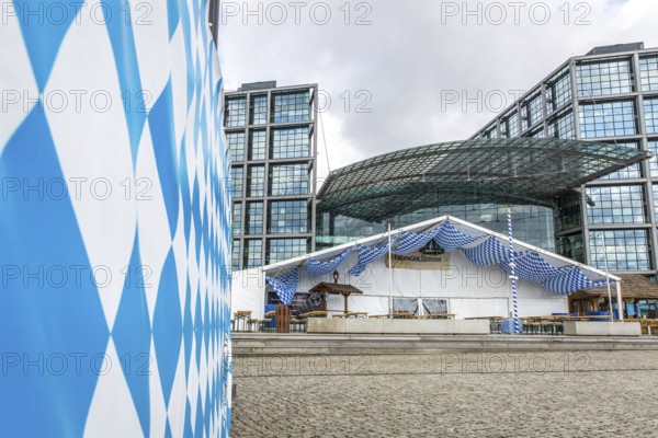DEU Germany Germany Berlin Tent for the Oktoberfest at the main railway station