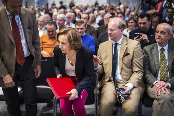 DEU Germany Germany Berlin Election event of the Alternative for Germany AFD with Beatrix von Storch with the British founder of the UKIP party Nigel Farage