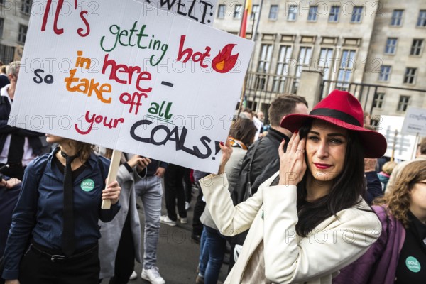DEU Germany Germany Berlin Protests for climate protection