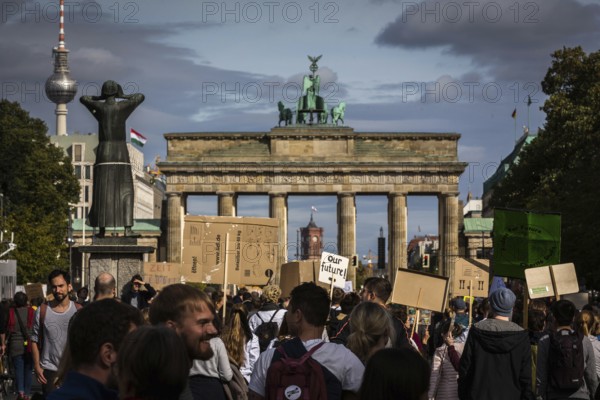 DEU Germany Germany Berlin Protests for climate protection