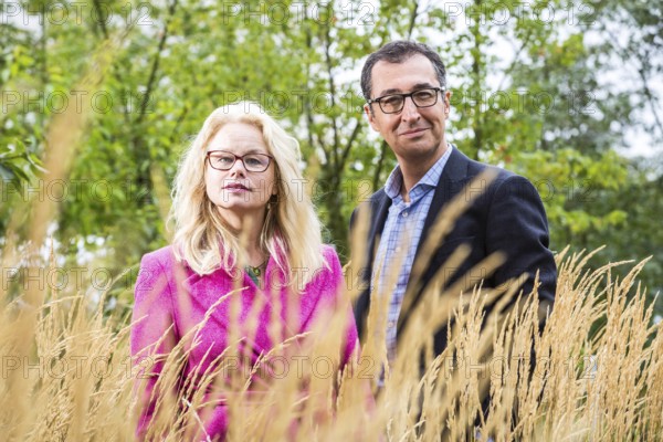 DEU Germany Germany Berlin Kirsten Kappert-Gonther and Cem Özdemir are running for the leadership of the Greens parliamentary group as dual leaders