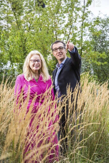 DEU Germany Germany Berlin Kirsten Kappert-Gonther and Cem Özdemir are running for the leadership of the Greens parliamentary group as dual leaders