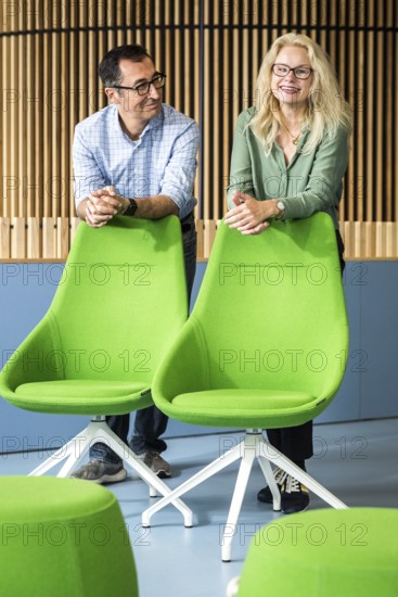 DEU Germany Germany Berlin Kirsten Kappert-Gonther and Cem Özdemir are running for the leadership of the Greens parliamentary group as dual leaders