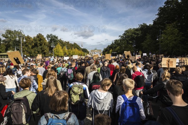 DEU Germany Germany Berlin Protests for climate protection