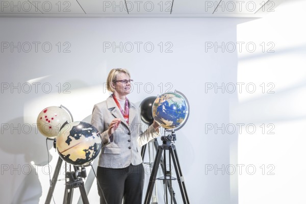 DEU Germany Germany Berlin Federal Education Minister Anja Karliczek poses for photos