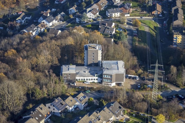 Aerial photo, Ambulanticum Herdecke, Herdecke, Ruhr area, North Rhine-Westphalia, Germany, DE, Europe, birds-eyes view, aerial photograph, aerial photography, aerial photography, overview, overview, bird's eye view