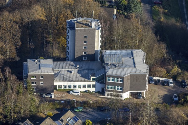 Aerial photo, Ambulanticum Herdecke, Herdecke, Ruhr area, North Rhine-Westphalia, Germany, DE, Europe, birds-eyes view, aerial photograph, aerial photography, aerial photography, overview, overview, bird's eye view