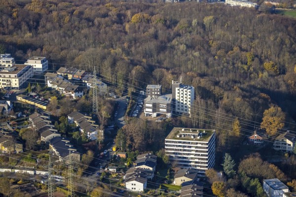 Aerial photo, Ambulanticum Herdecke, Herdecke, Ruhr area, North Rhine-Westphalia, Germany, DE, Europe, birds-eyes view, aerial photograph, aerial photography, aerial photography, overview, overview, bird's eye view