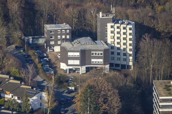 Aerial photo, Ambulanticum Herdecke, Herdecke, Ruhr area, North Rhine-Westphalia, Germany, DE, Europe, birds-eyes view, aerial photograph, aerial photography, aerial photography, overview, overview, bird's eye view