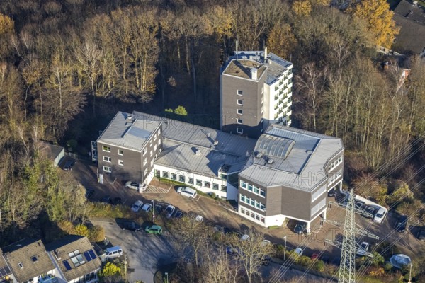Aerial photo, Ambulanticum Herdecke, Herdecke, Ruhr area, North Rhine-Westphalia, Germany, DE, Europe, birds-eyes view, aerial photograph, aerial photography, aerial photography, overview, overview, bird's eye view