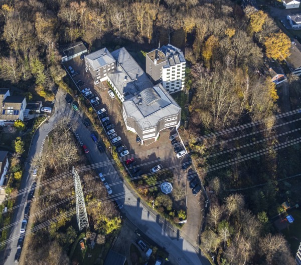 Aerial photo, Ambulanticum Herdecke, Herdecke, Ruhr area, North Rhine-Westphalia, Germany, DE, Europe, birds-eyes view, aerial photograph, aerial photography, aerial photography, overview, overview, bird's eye view